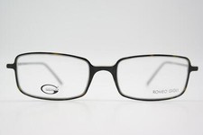 Romeo Gigli RG32301 Brown White Silver Square Eyeglass Frame New