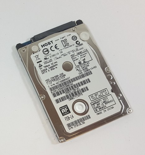 320GB HGST HTS545032A7E680 SATA 2,5" Notebook Festplatte HDD 7mm Slim