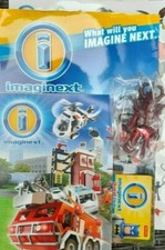 FISHER PRICE IMAGINEXT QUEST CLUB GIFTPACK FIGURE STICKERS & ACTIVITY POSTER NEW