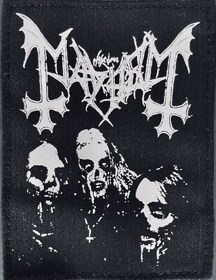 MAYHEM (716) patch black metal satan death dark throne | eBay