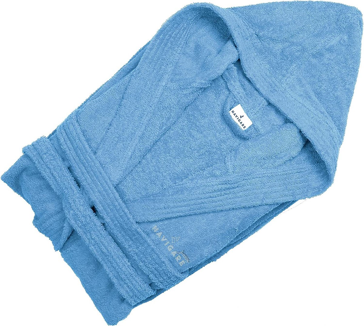 Ruiuzi - Accappatoio Morbido In Flanella Con Cappuccio E Modello - Foto 7