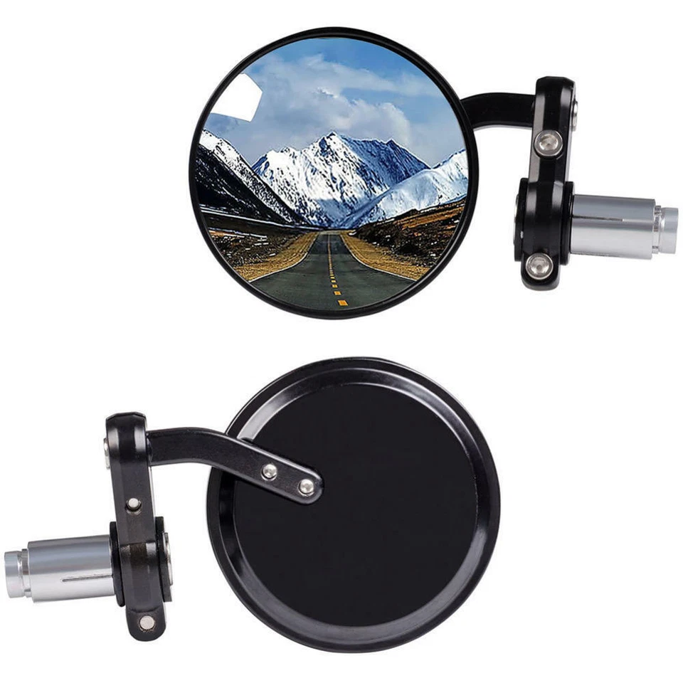 Motorcycle 7/8" Bar End Mirrors For Suzuki DRZ400SM DRZ400S DR200S DR650 S SE US Foto 4 de 4