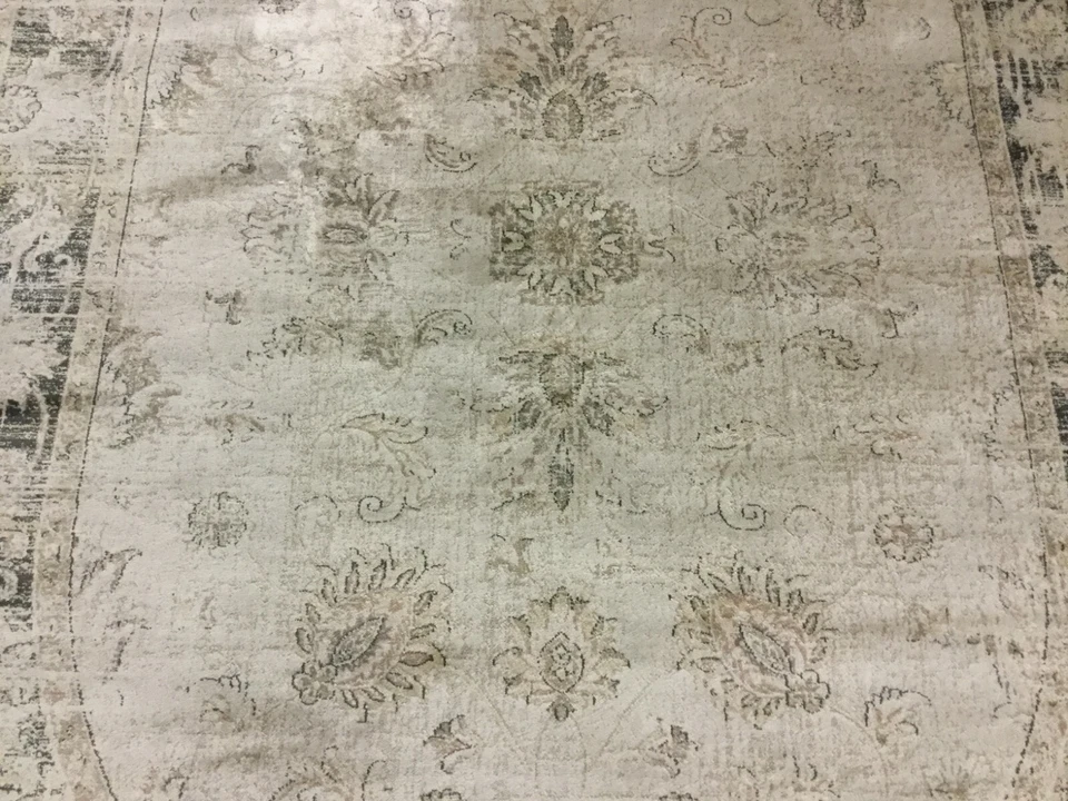 STONE 5'-3" X 7'-6" Oval Stained Rug, Reduced Price 1172639530 VTG117-440-5OV - Image 2 of 4