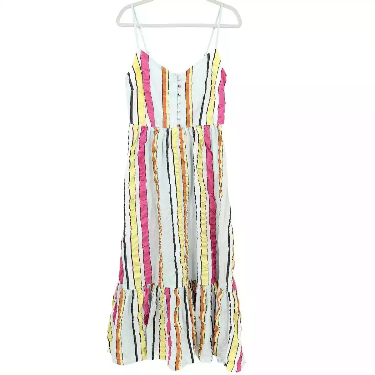 J crew deals rainbow stripe dress