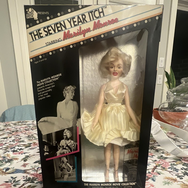 The Seven Year Itch Marilyn Monroe Movie Collection Doll in Box