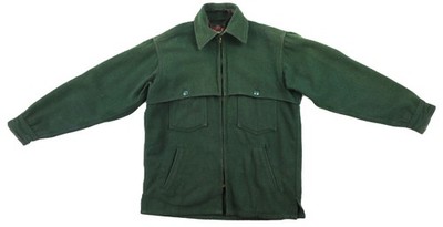 Vtg 50s 60s Johnson US Men s S 38 40 Green Wool Cruiser Chore Field Shirt Jacket