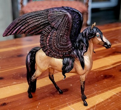 NAN'd LSQ Peter Stone Horse Custom CM Chip Pegasus