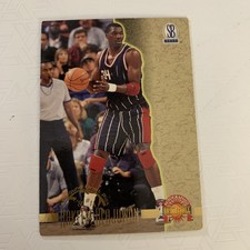 1996-97 Score Board Hakeem Olajuwon #48 Houston Rockets