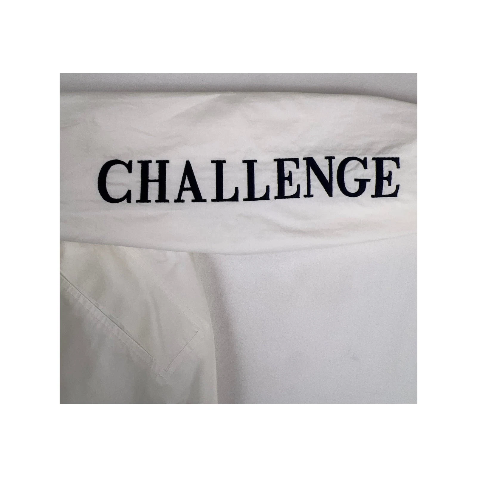 Vintage 90s Nautica Challenge J-Class Sailing Jacket Large White Hideaway Hood image 7
