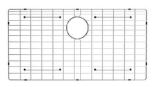 New Sink Protector Grid For Bottom Of Kitchen Sink With Corner Radius