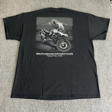 VTG BMW Motorcycles Of Tacoma Washington Dealer 1200 GS Tour T-Shirt Size XL