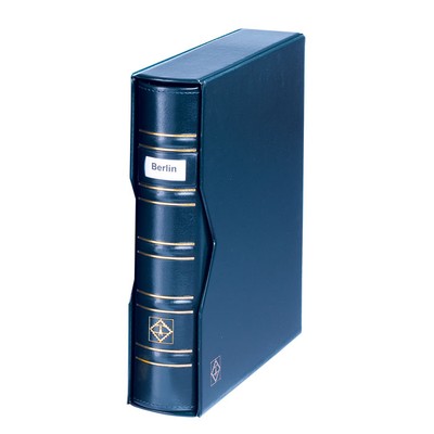 Album Monete Leuchtturm Optima Classic - Blu, 240x270 Mm, Con Finestra Etichetta, Per Collezioni - Foto 6