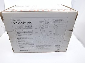 SEGA Dreamcast Twin Stick Controller HKT-7500 Boxed Official Tested + VIRTUA ON