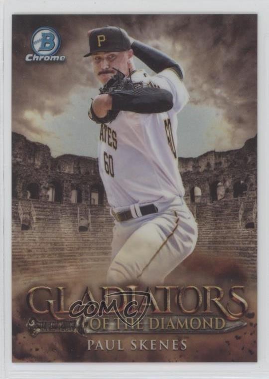 2024 Bowman Gladiators of the Diamond Paul Skenes #GOTD-10 Rookie RC