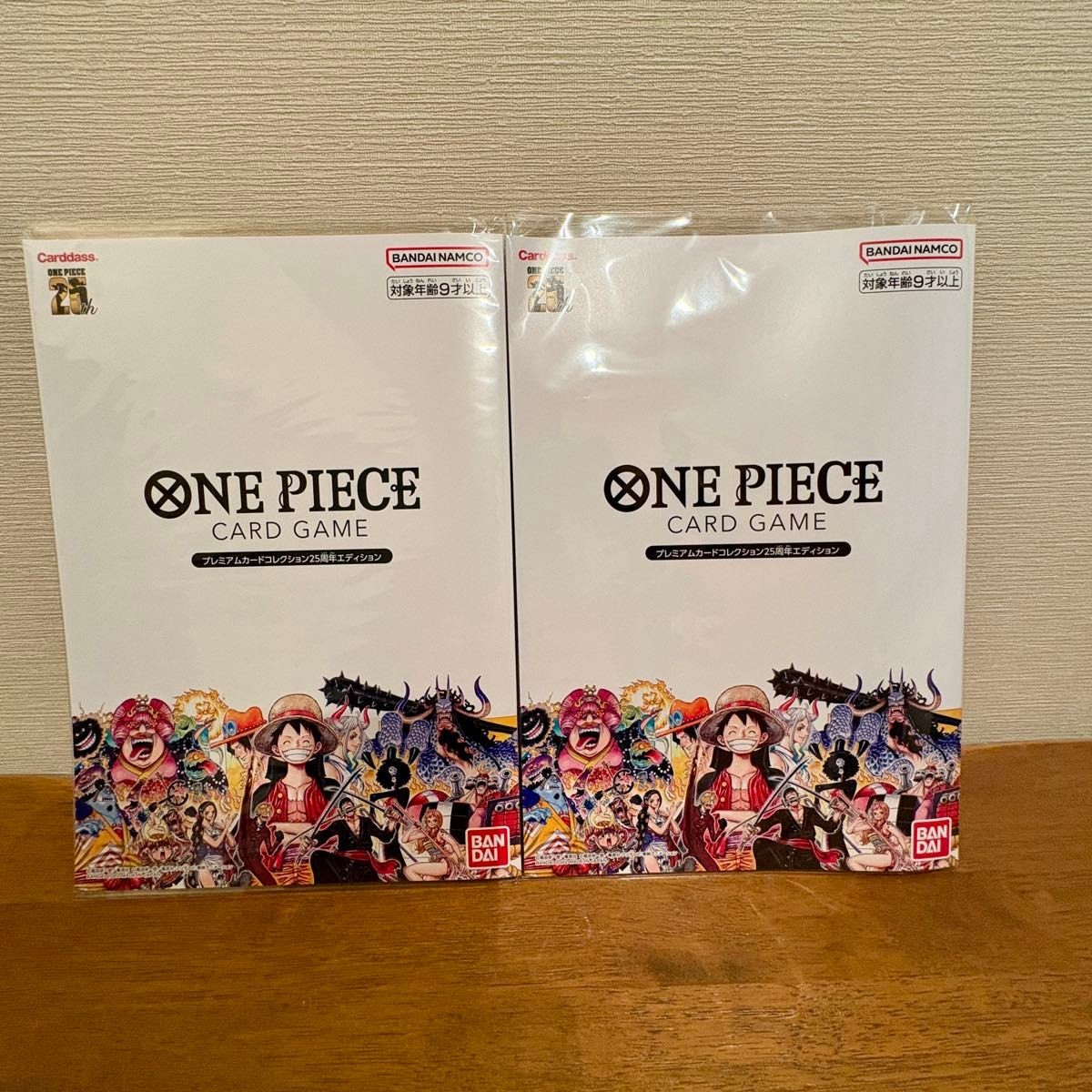 Set of 2 One Piece Card Game Premium Card Collection 25th