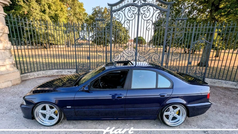 Ruedas HART 4X19 pulgadas 5X120 ruedas plateadas HR84 para: BMW E39 E38 E60 E63 - Imagen 2 de 4