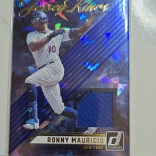 Panini 2024 Donruss Baseball Ronny Mauricio New York Mets Jersey Kings #JK-RM