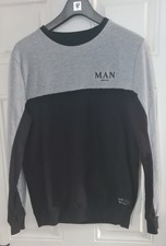 Boohoo Grey Mens Jumper Size Medium