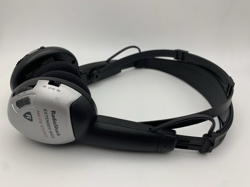 Vintage NOS Radio Shack AM/FM Stereo Headset Radio Model 12-929 Tested~Works NEW - Zdjęcie 20 z 20