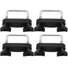 4 Pcs Roof Box Clamps Ladder Car Rack Supply Cargo Carrier Clips