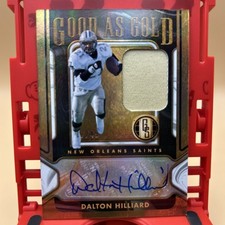 2024 Panini Gold Standard - Good as Gold Autographs #GAG-DHD Dalton Hilliard /49