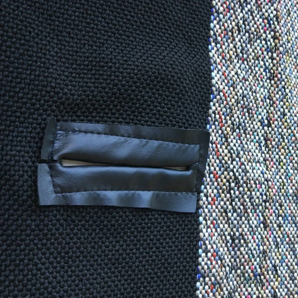 Saddle Blanket Black Full Size Pickup Trucks Bench Seat Cover Universal Work - Image 3 of 4