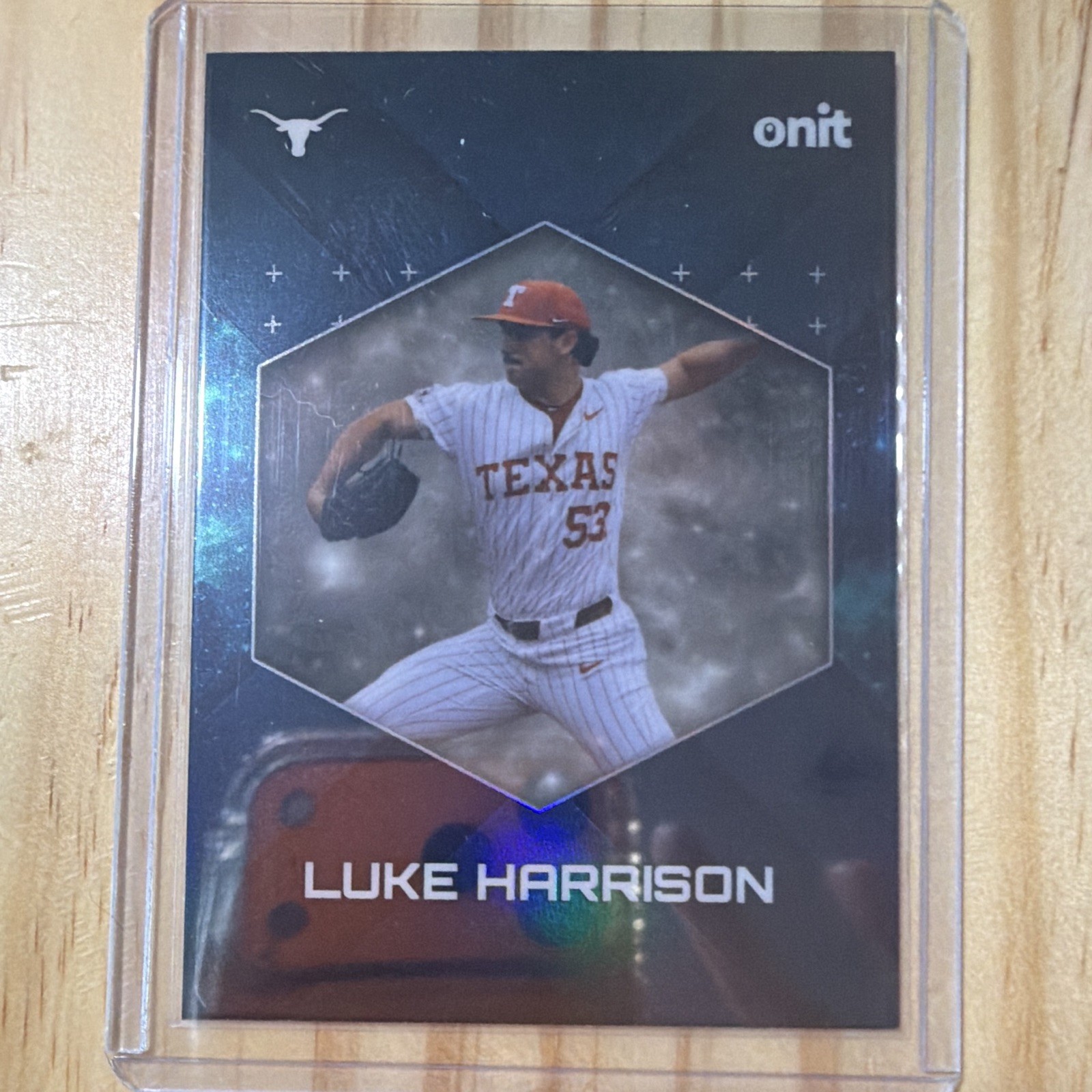 Onit 2023 Base Set Luke Harrison Texas Longhorns Baseball #39 NCAA