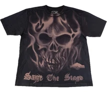 Cactus Jack x WWE T Shirt XL Sage The Stage Wrestlemania 41 Las Vegas NEW *spots