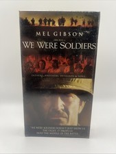 NEW We Were Soldiers VHS, 2002 Mel Gibson Sealed Paramount Tape