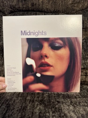 Taylor Swift Midnights Target LP Lavender Vinyl