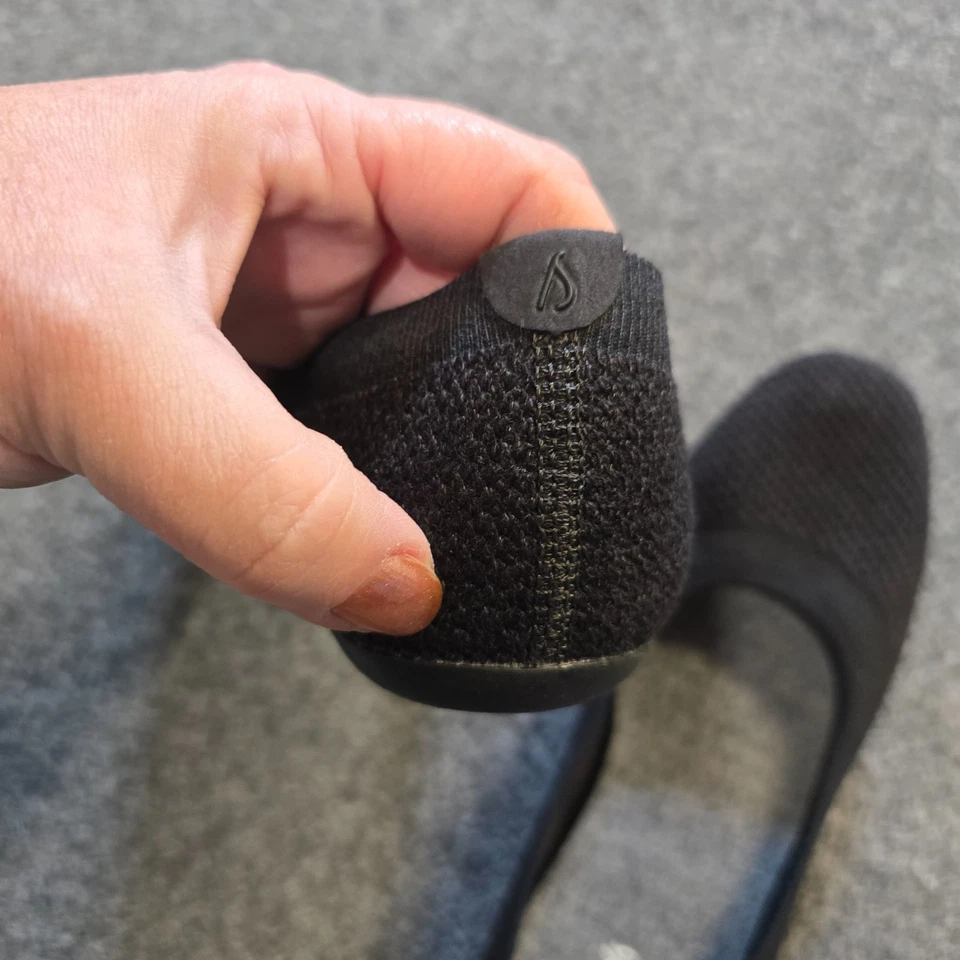 Zapatos All Birds para mujer talla 8 gris árbol breezers ballet planos tejidos ligeros Foto 4 de 4