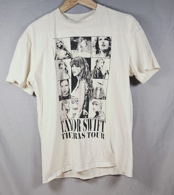 Taylor Swift The Eras Tour 2023 Concert T-Shirt Women s XS  White Official Merch