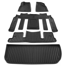 5x Front & Rear Trunk Floor Mats for Chevrolet Traverse Buick Enclave 2009-2017