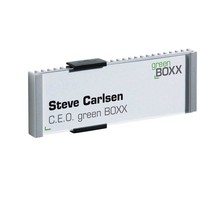 Durable TüRschild Info Sign Metall Silber 14,9 X 5,25 Cm, 1 St.