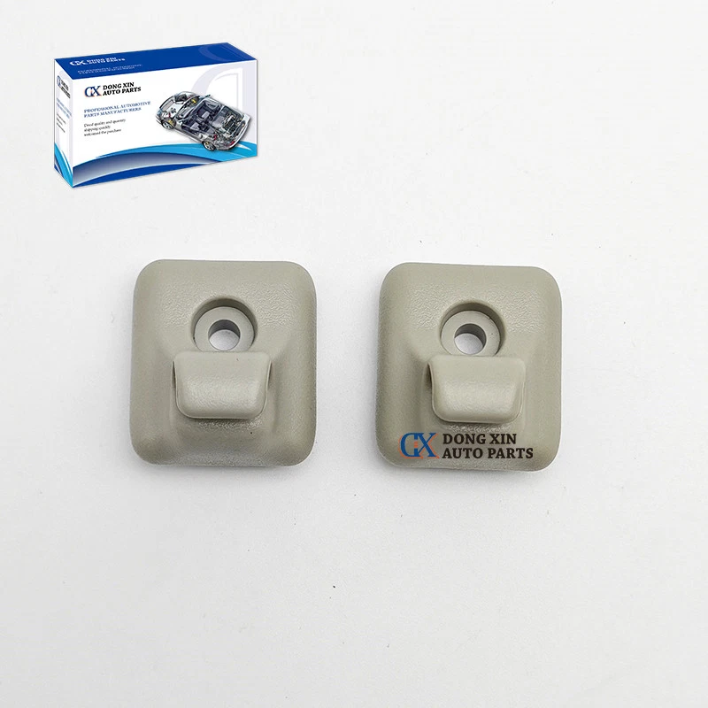 New 2 PCS Beige Sun visor Clips Fit Dodge Ram 1994-01 Jeep Grand Cherokee 93-98 - Image 2 of 4