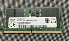 SK Hynix 16GB 1Rx8 PC5-4800B-SAO-1010-XT Laptop HMCG78AEBSA095N