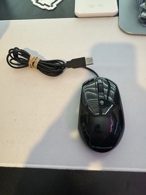 Dell Alienware USB Wired Scroll Laser Mouse KKMH5 MODMUO