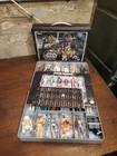 Vintage Star Wars Mini Action Figure Collectors Case With 24 Figures Kenner 1977