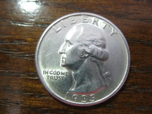 1935 Washington Quarter Dollar Choice BU! #1212601