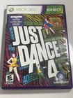 Just Dance 4 (Microsoft Xbox 360, 2012) CIB