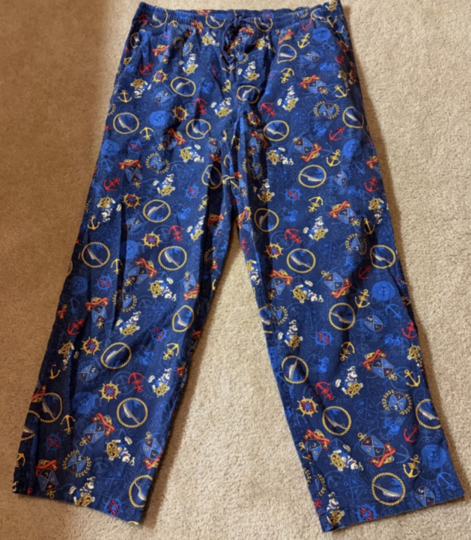Disney Cruise Line pajama bottoms