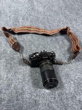 Konica Autoreflex TC Vintage 35mm Film Camera with Telephoto