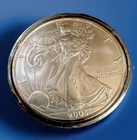 U.S. Mint 2005 American Silver Eagle 999 Silver Proof  Business Uncertified