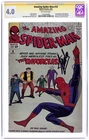 Amazing Spider-Man #10 CGC 4.0 SS Stan Lee 1964 1152470003
