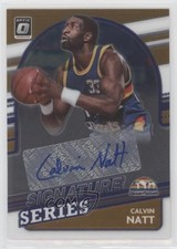 2021-22 Panini Donruss Optic Signature Series Calvin Natt #SS-CNT Auto v7j