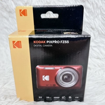 Kodak PIXPRO FZ55 Digitalkamera schwarz kompakt 16MP 3" LCD aus Japan - Bild 1 von 4