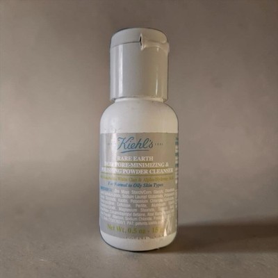 Kiehl's Rare Earth   Deep Pore Minimizing & Polishing Powder Cleanser 0.5 oz New