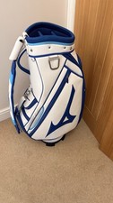Mizuno Mid-Tour Golf Staff Bag White/Blue