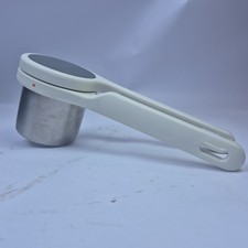 Joseph Joseph Potato Ricer Stainless Steel Helix Masher BPA-Free White/Grey