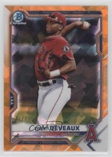 2021 Bowman Chrome Draft Sapphire Edition Orange 21/25 Trent Deveaux 0q4s